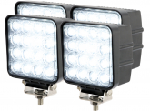4x AdLuminis LED Arbeitsscheinwerfer 48W 38,7° 2.880 Lumen