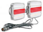 LED Anhänger Rückleuchtengarnitur mit Magnetfuß