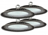 4x LED Hallenstrahler UFO High Bay 150 Watt 15.000 Lumen