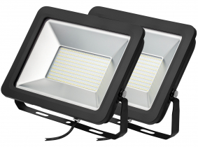 2x SMD LED Fluter kompakt 150W 12.750 Lumen 